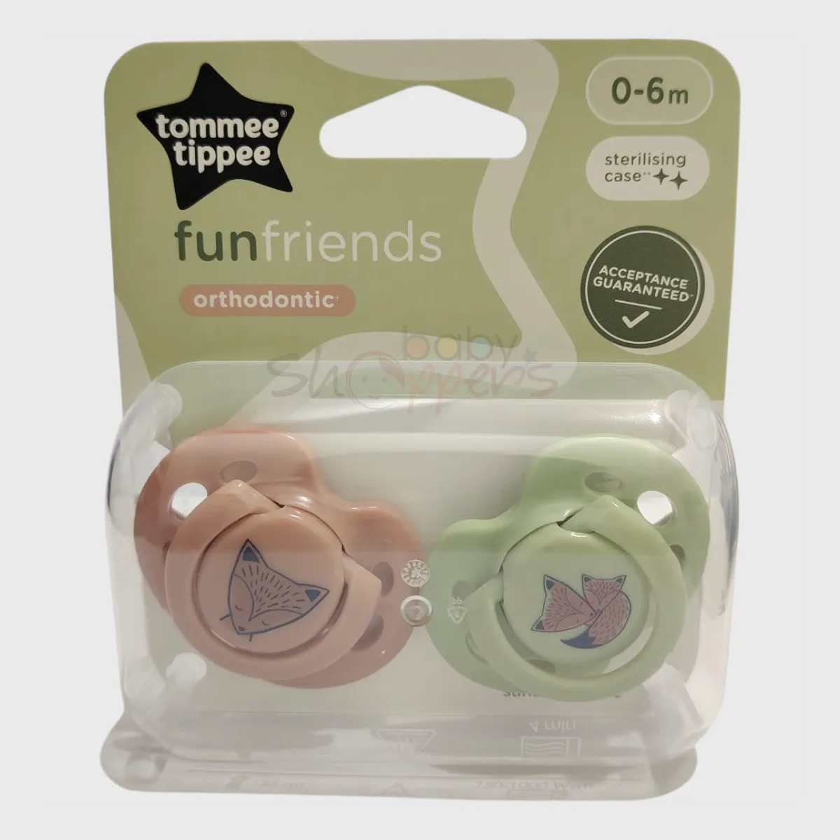 Tommee Tippee Fun Friends Orthodontic Soothers 0-6 month Tommee Tippee Fun Friends Orthodontic Soothers 0 6 month Tommee Tippee Fun Friends Orthodontic Soothers 0-6 month