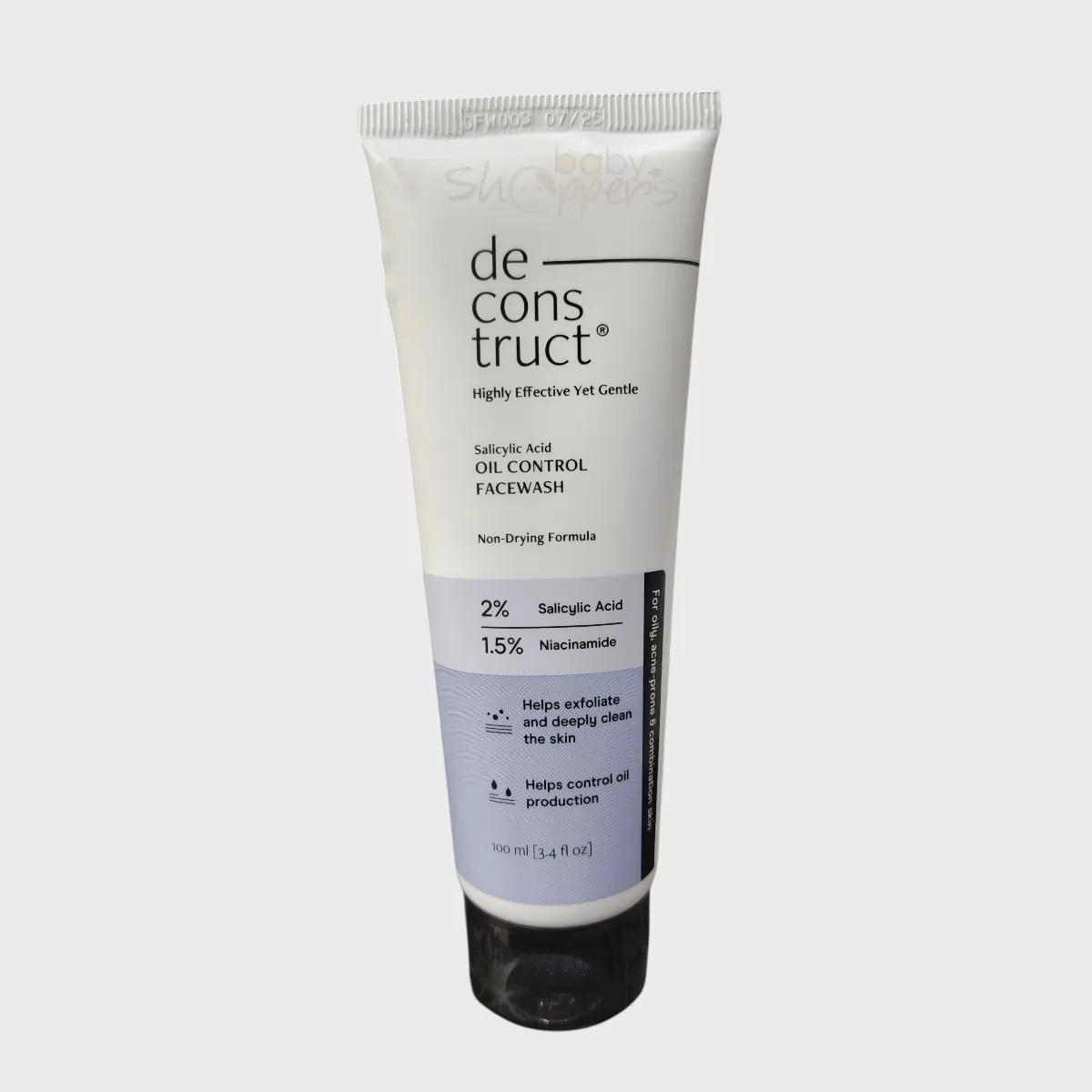 Deconstruct Salicylic Acid Oil Control Face Wash 100ml Deconstruct Salicylic Acid Oil Control Face Wash 100ml Deconstruct Salicylic Acid Oil Control Face Wash 100ml