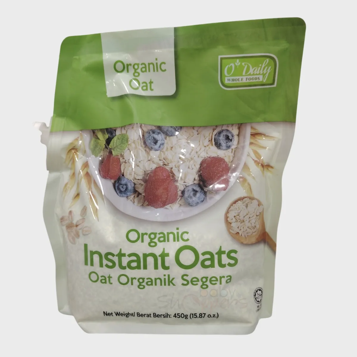 O'Daily Organic Instant Oat 450g ODaily Organic Instant Oat 450g O'Daily Organic Instant Oat 450g