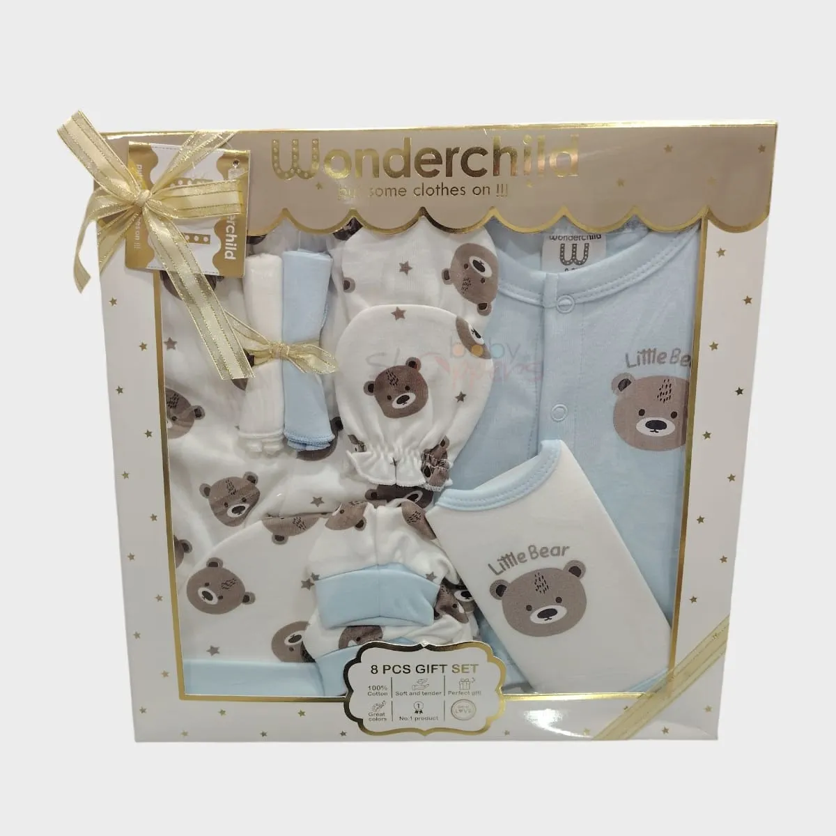 Wonderchild baby Clothe 8pcs Gift Set Wonderchild baby Clothe 8pcs Gift Set Wonderchild baby Clothes 8pcs Gift Set
