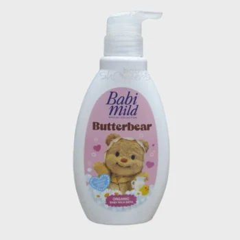 Babi Mild Butterbear Organic Baby Milk Bath 380ml