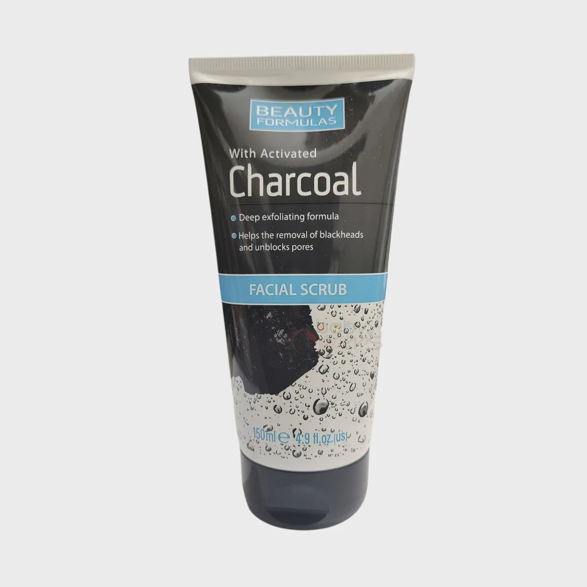 Beauty Formulas Charcoal Facial Scrub 150ml Beauty Formulas Charcoal Facial Scrub 150ml Beauty Formulas Charcoal Facial Scrub 150ml