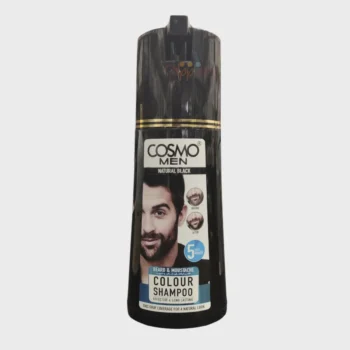 Cosmo Men Black Beard Colour Natural Shampoo 180ml