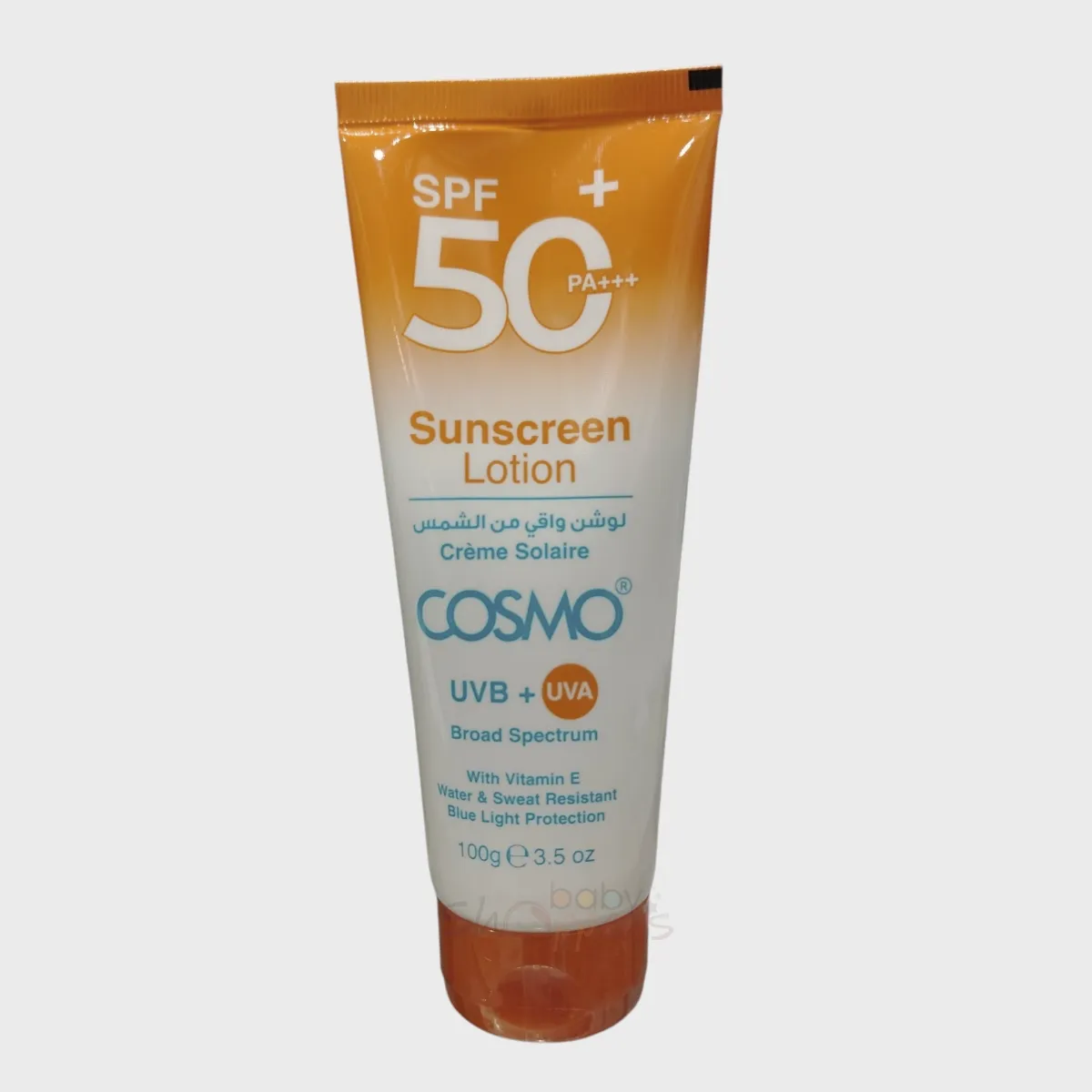 Cosmo Sunscreen Cream SPF50+ 100g Cosmo Sunscreen Lotion SPF50+ 100g
