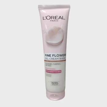 Loreal Fine Flowers Gel Cream Wash For Day & Sensitive Skin 150ml