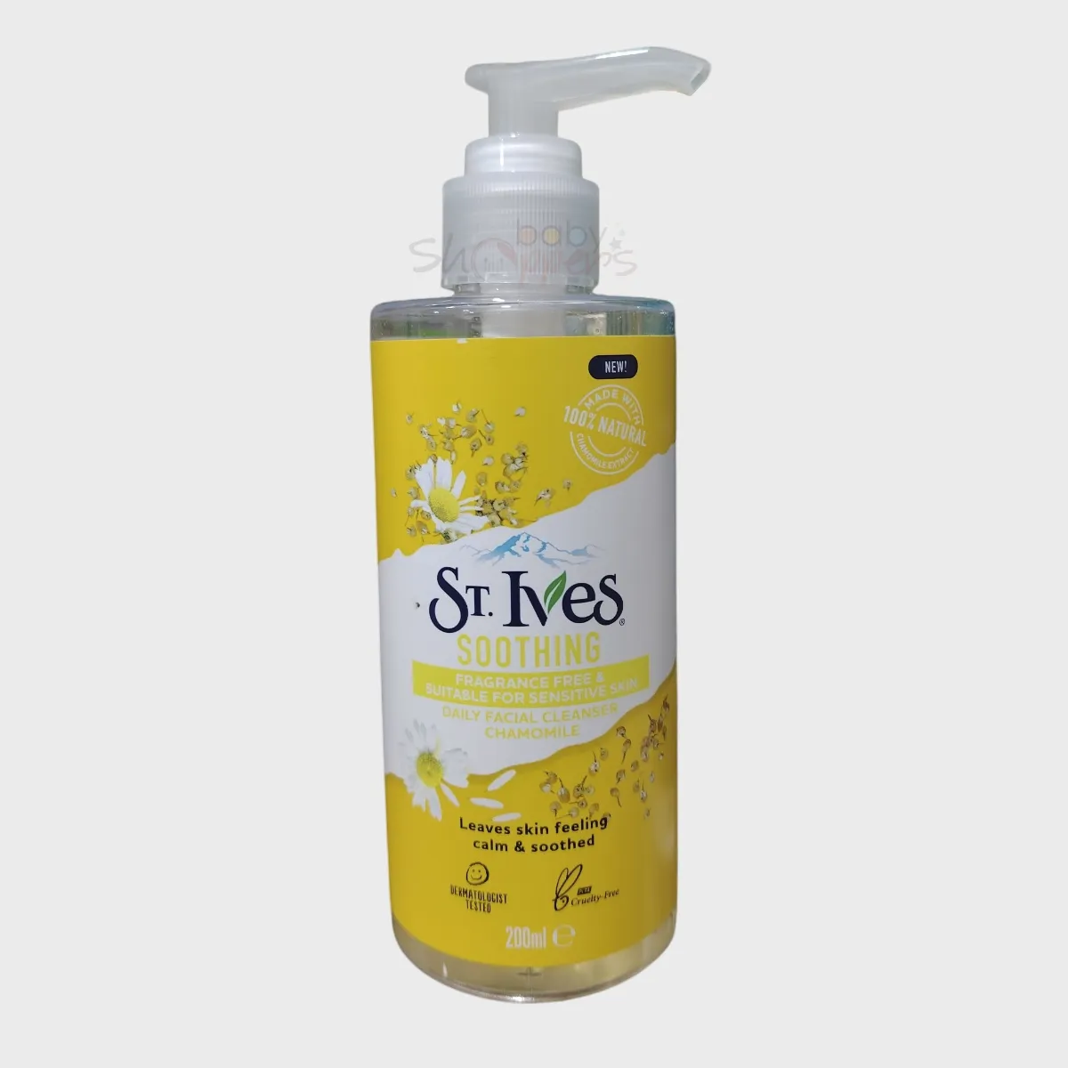 St.Ives Soothing Chamomile Fragrance Free Daily Facial Cleanser 200ml St.Ives Soothing Chamomile Fragrance Free Daily Facial Cleanser 200ml