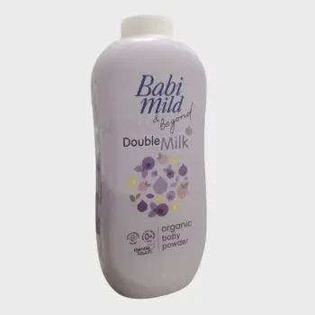 Babi Mild Double Milk Organic Baby Powder 350g