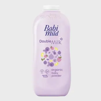 Babi Mild Double Milk Organic Baby Powder 350g