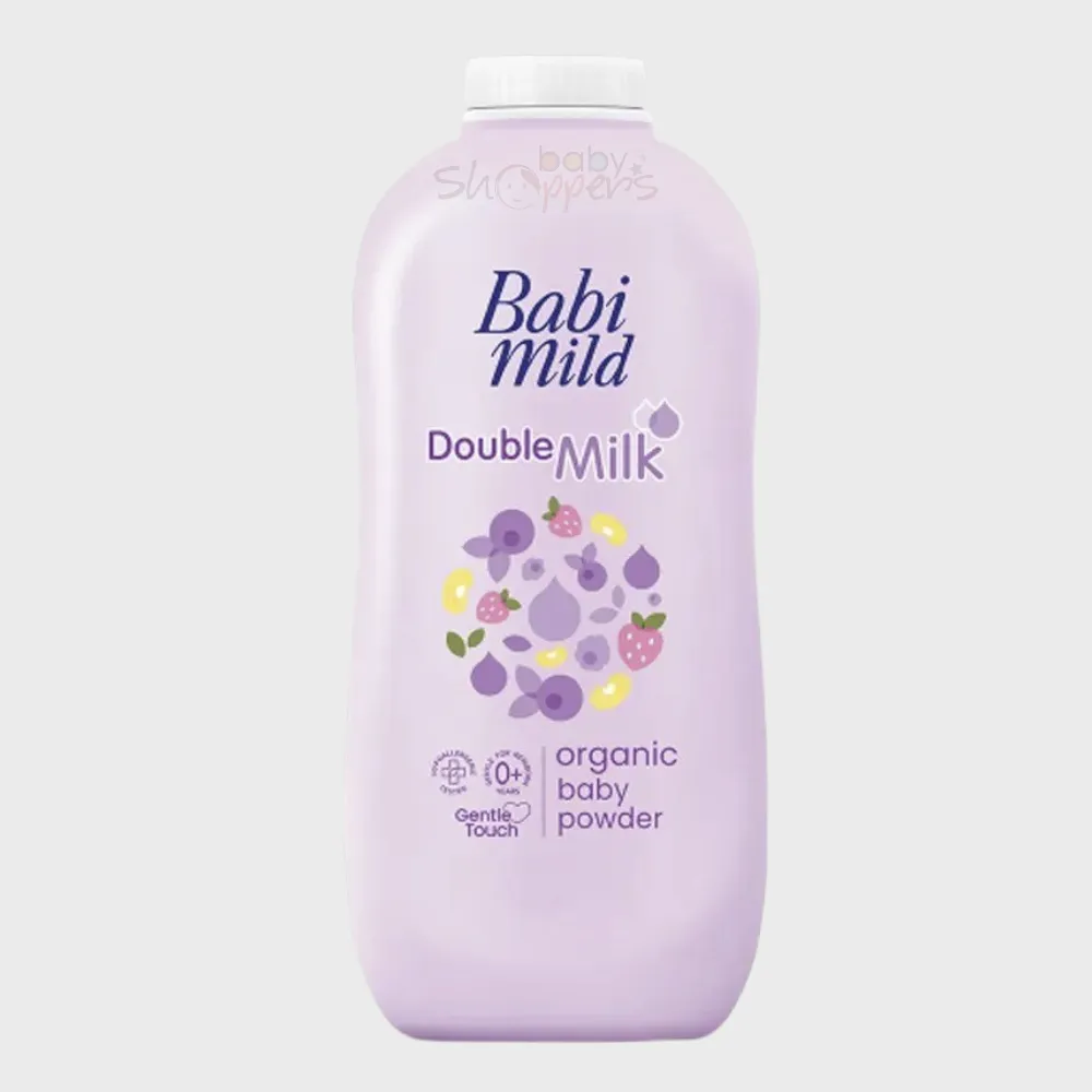 Babi Mild Double Milk Organic Baby Powder 350g Babi Mild Double Milk Organic Baby Powder 350g