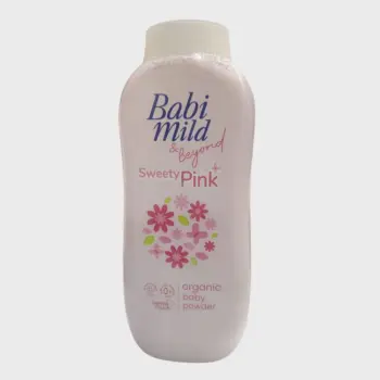 Babi Mild Sweety Pink Organic Baby Powder 160g