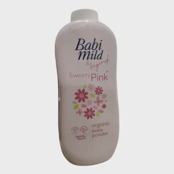Babi Mild Sweety Pink Organic Baby Powder 350g
