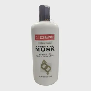 RinaKetty Essential Musk Moisturising Hand & Body Lotion 625ml