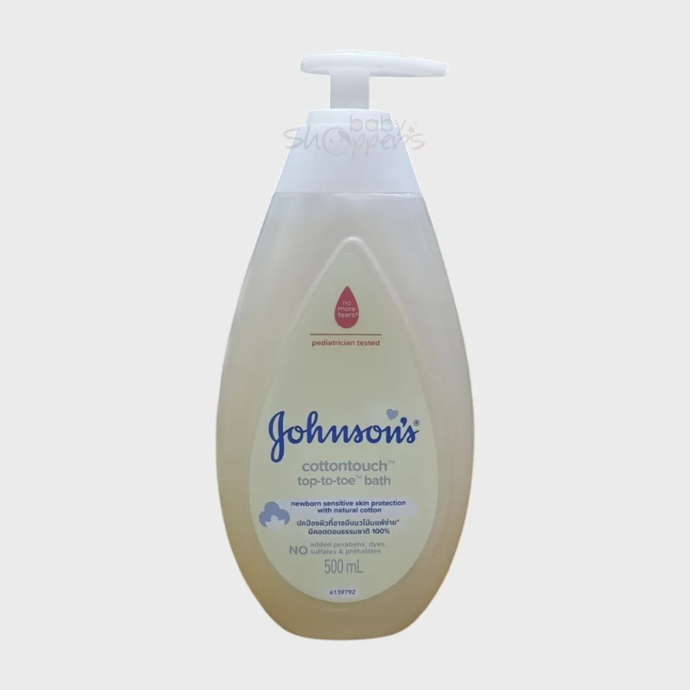 Johnsons Cottontouch Top To Toe Bath 500ml Johnsons Cottontouch Top To Toe Bath 500ml