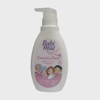 Babi Mild Sweety Pink Organic Baby Bath 380ml