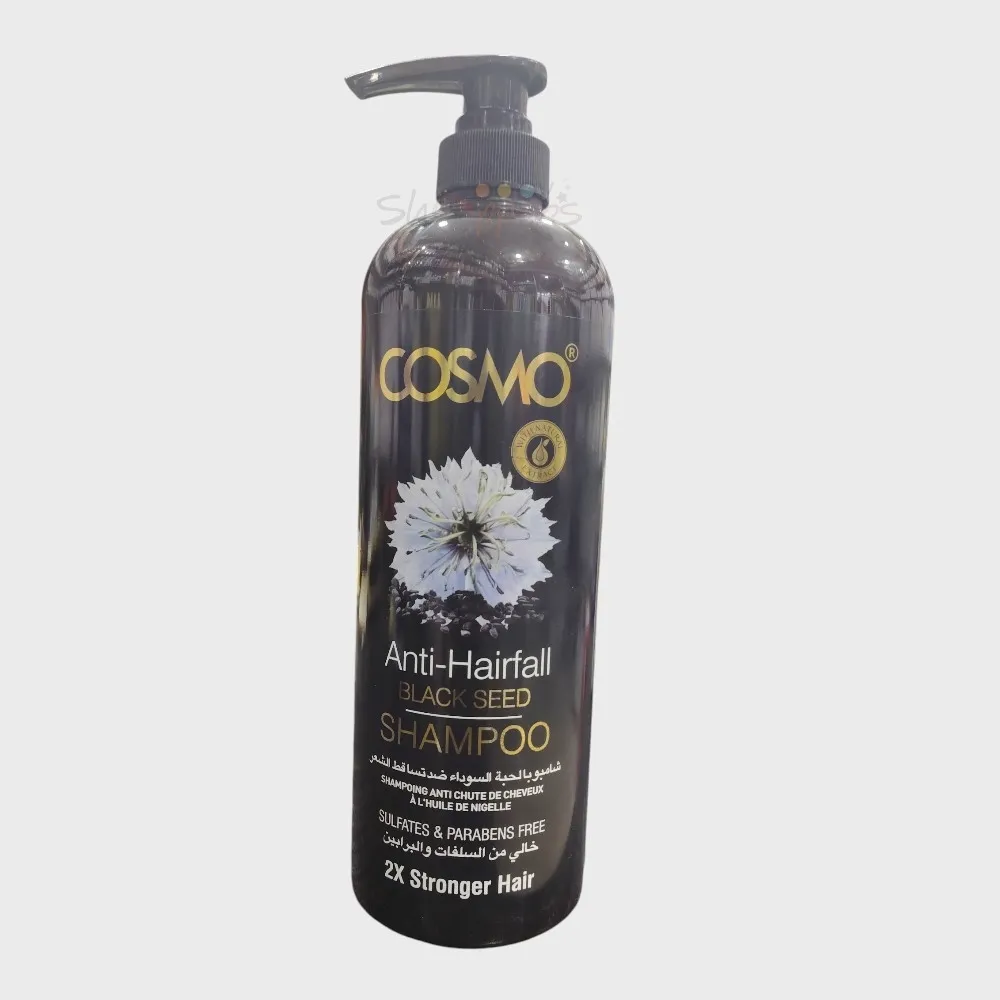 Cosmo Anti Hairfall Black Seed Shampoo 1000ml Cosmo Anti Hairfall Black Seed Shampoo 1000ml