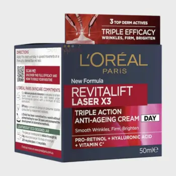 Loreal Revitalift Laser x3 Triple Action Anti Ageing Day Cream 50ml