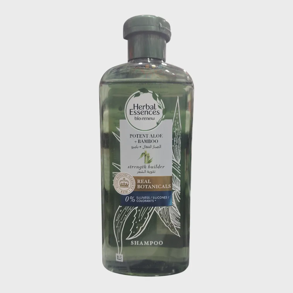 Herbal Essences Potent Aloe & Bamboo Shampoo 400ml Herbal Essences Potent Aloe & Bamboo Shampoo 400ml