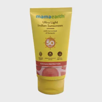 Mamaearth Ultra Light India Sunscreen SPF50 PA++++ 50g
