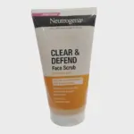 Neutrogena Clear & Defend Face Scrub 150ml