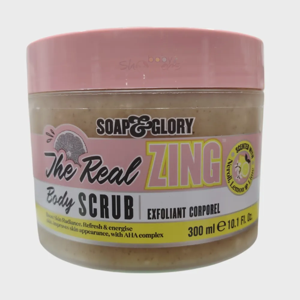 Soap & Glory The Real Zing Body Scrub 300ml Soap & Glory The Real Zing Body Scrub 300ml