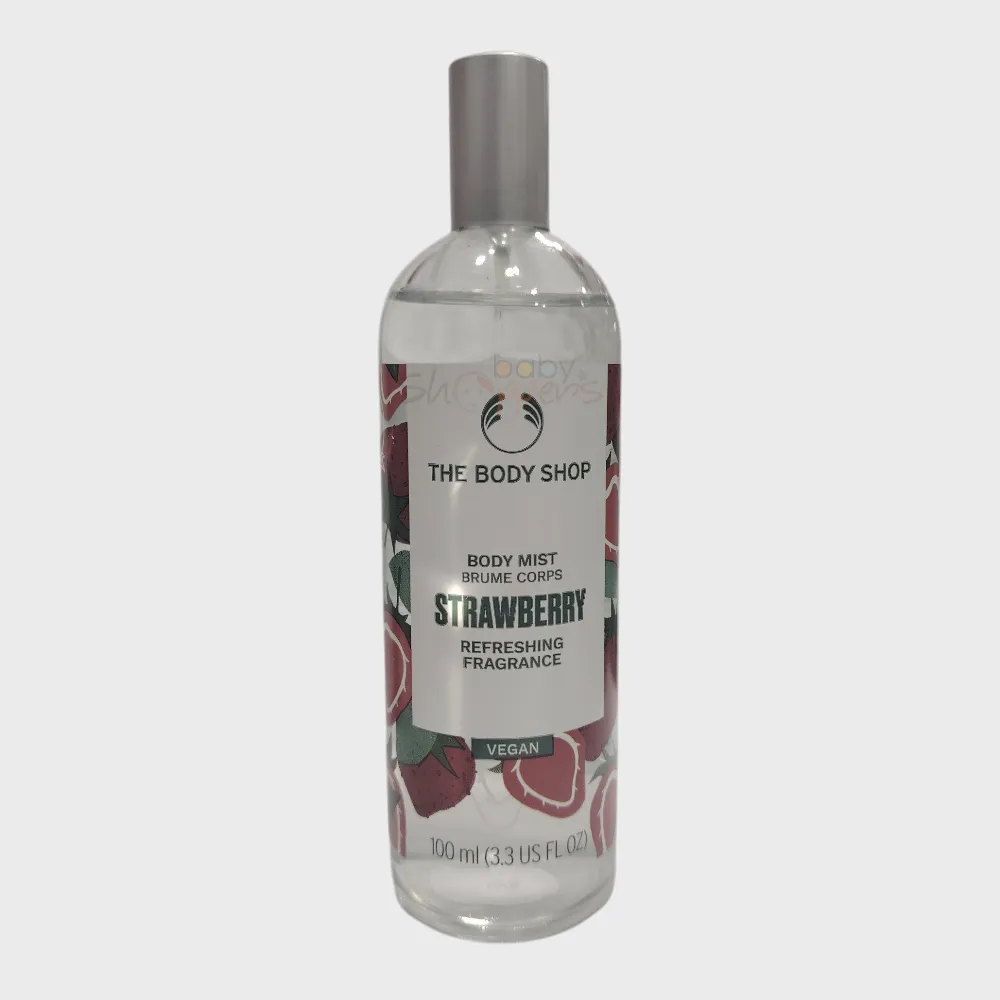 The Body Shop Strawberry Refreshing Fragrance Body Mist 100ml The Body Shop Strawberry Refreshing Fragrance Body Mist 100ml