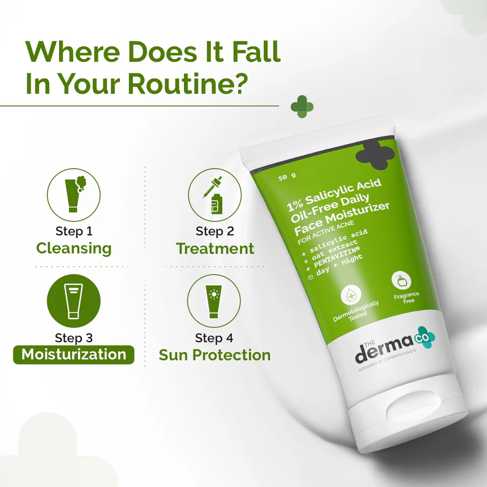 The Derma Co 1_ Salicylic Acid Oil-Free Moisturizer3