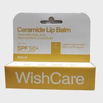 WishCare Ceramide Natural Lip Balm with SPF 50 PA+++ 5g