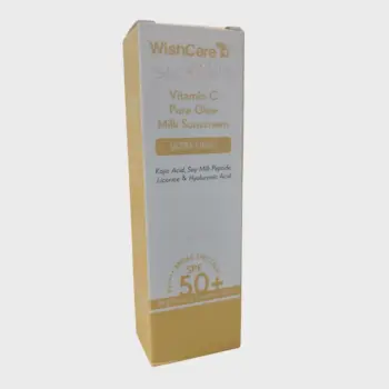 Wishcare Vitamin C Pure Glow Milk Sunscreen Ultra Light SPF50+ 50g