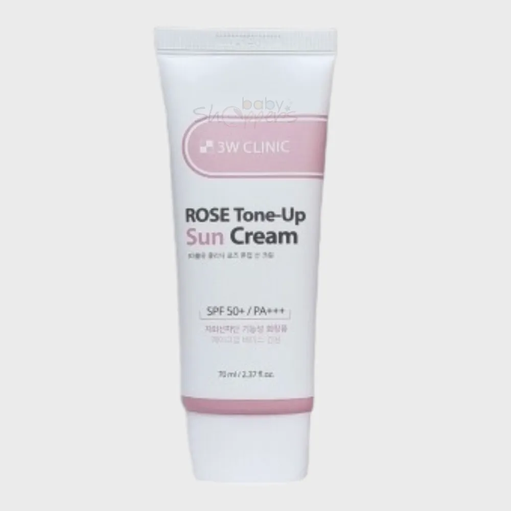 3W Clinic Rose Tone-Up Sun Cream 70ml 3W Clinic Rose Tone-Up Sun Cream 70ml