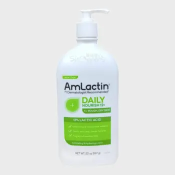 AmLactin Daily Nourish 12% Lactic Acid Moisturizing Lotion 567g