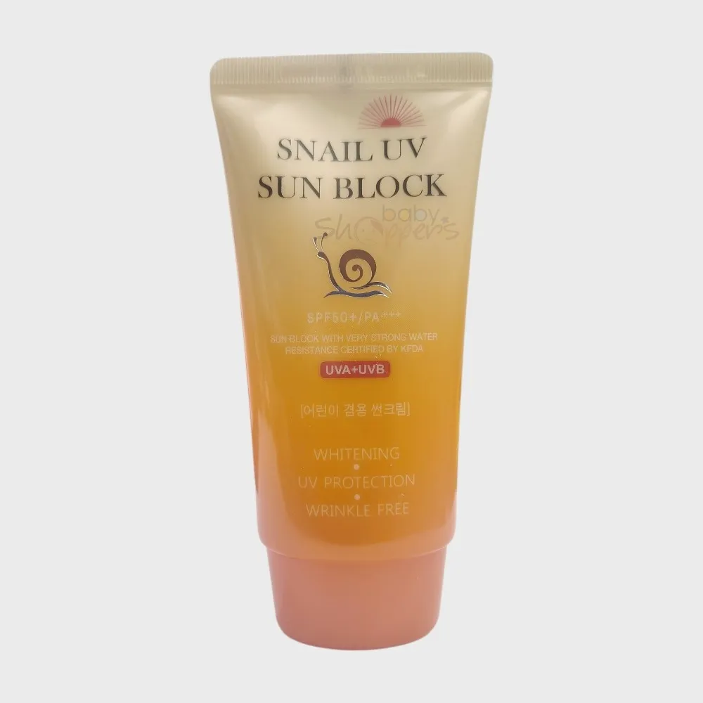 Jigott Snail UV Sun Block SPF50+ 70ml Jigott Snail UV Sun Block SPF50+ 70ml