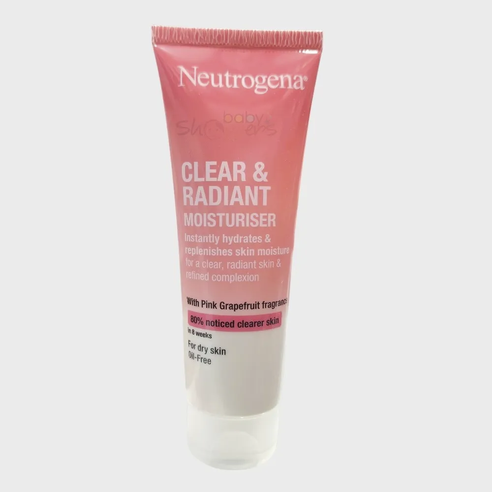 Neutrogena Clear & Radiant Oil-Free Moisturiser 50ml Neutrogena Clear & Radiant Oil-Free Moisturiser 50ml