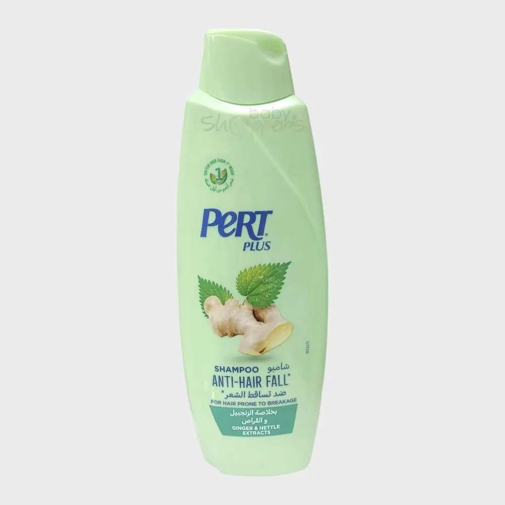 Pert Plus Anti-Hair Fall Shampoo with Ginger and Nettle Extracts 600ml Pert Plus Anti-Hair Fall Shampoo with Ginger and Nettle Extracts 600ml
