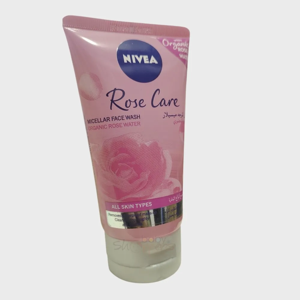 Nivea Rose Care Micellar Face Wash 150ml Nivea Rose Care Micellar Face Wash 150ml