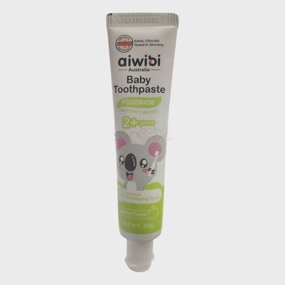 Aiwibi baby toothpaste fluoride-based 2 years+ 50g Aiwibi baby toothpaste fluoride-based 2 years+ 50g