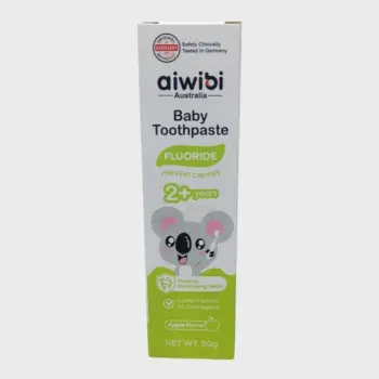 Aiwibi baby toothpaste fluoride-based 2years+ 50g