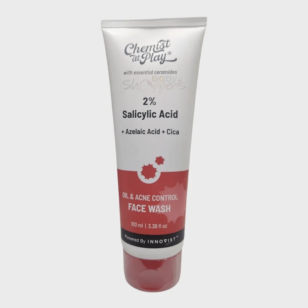 Chemist at Play 2% Salicylic Acid Oil & Acne Control Face Wash 100ml Chemist at Play 2% Salicylic Acid Oil & Acne Control Face Wash 100ml