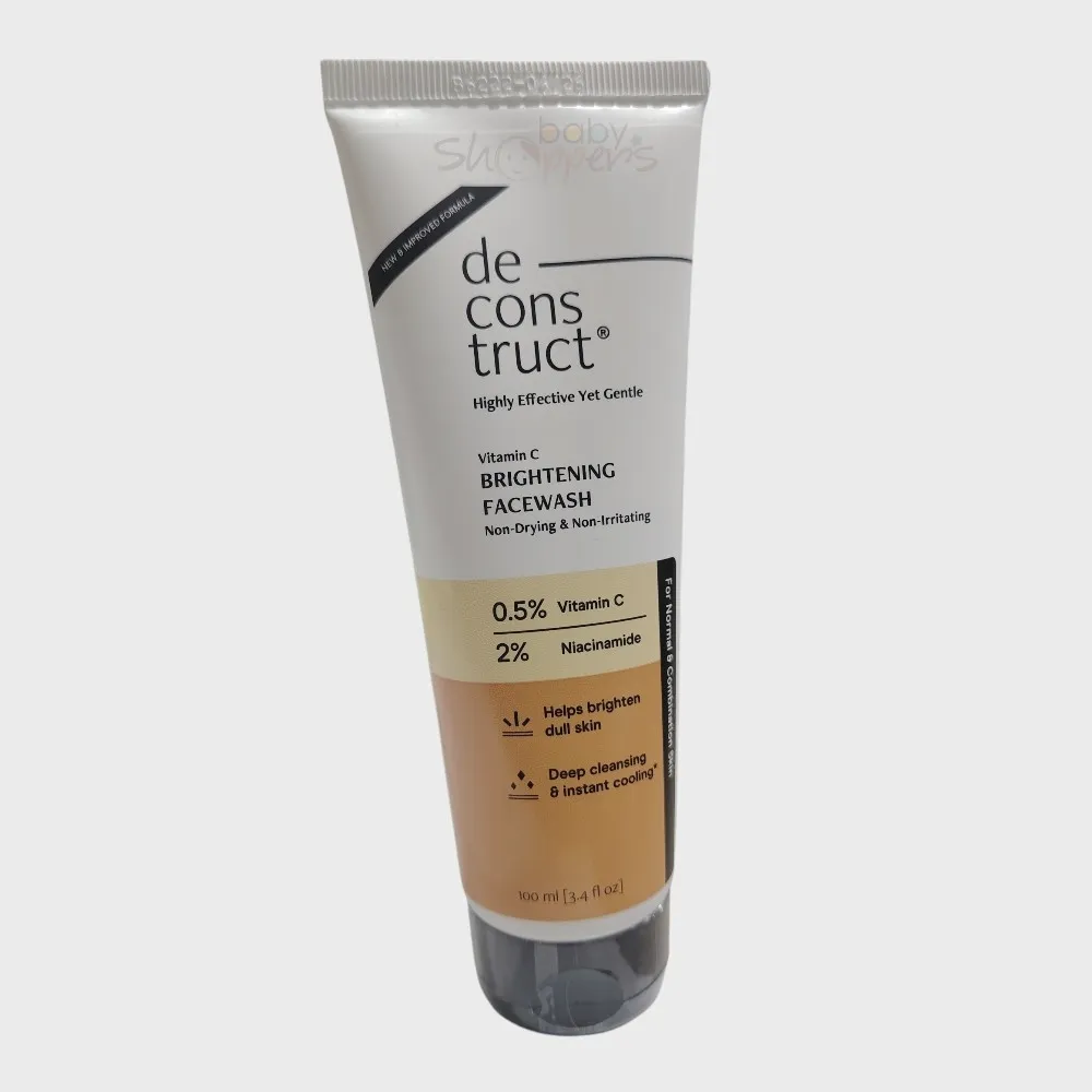 Deconstruct Vitamin C Brightening Face wash 100ml Deconstruct Vitamin C Brightening Face wash 100ml