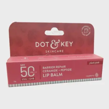 Dot & Key Ceramide + Peptide Lip Balm SPF50 PA+++ Plush Pink 10g