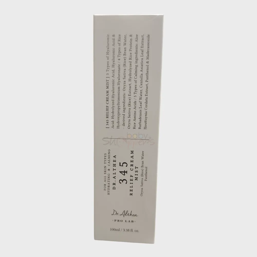 Dr. Althea 345 Relief Cream Mist 100ml Dr. Althea 345 Relief Cream Mist 100ml