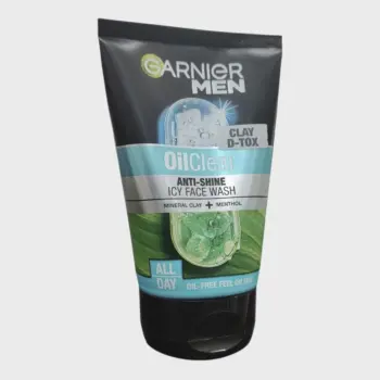 Garnier Men Oil Clear Clay D-Tox face wash 100g