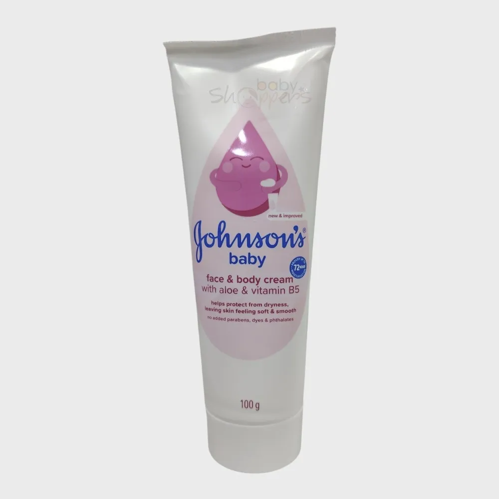 Johnson's Baby Face & Body Cream 100g Johnson's Baby Face & Body Cream 100g