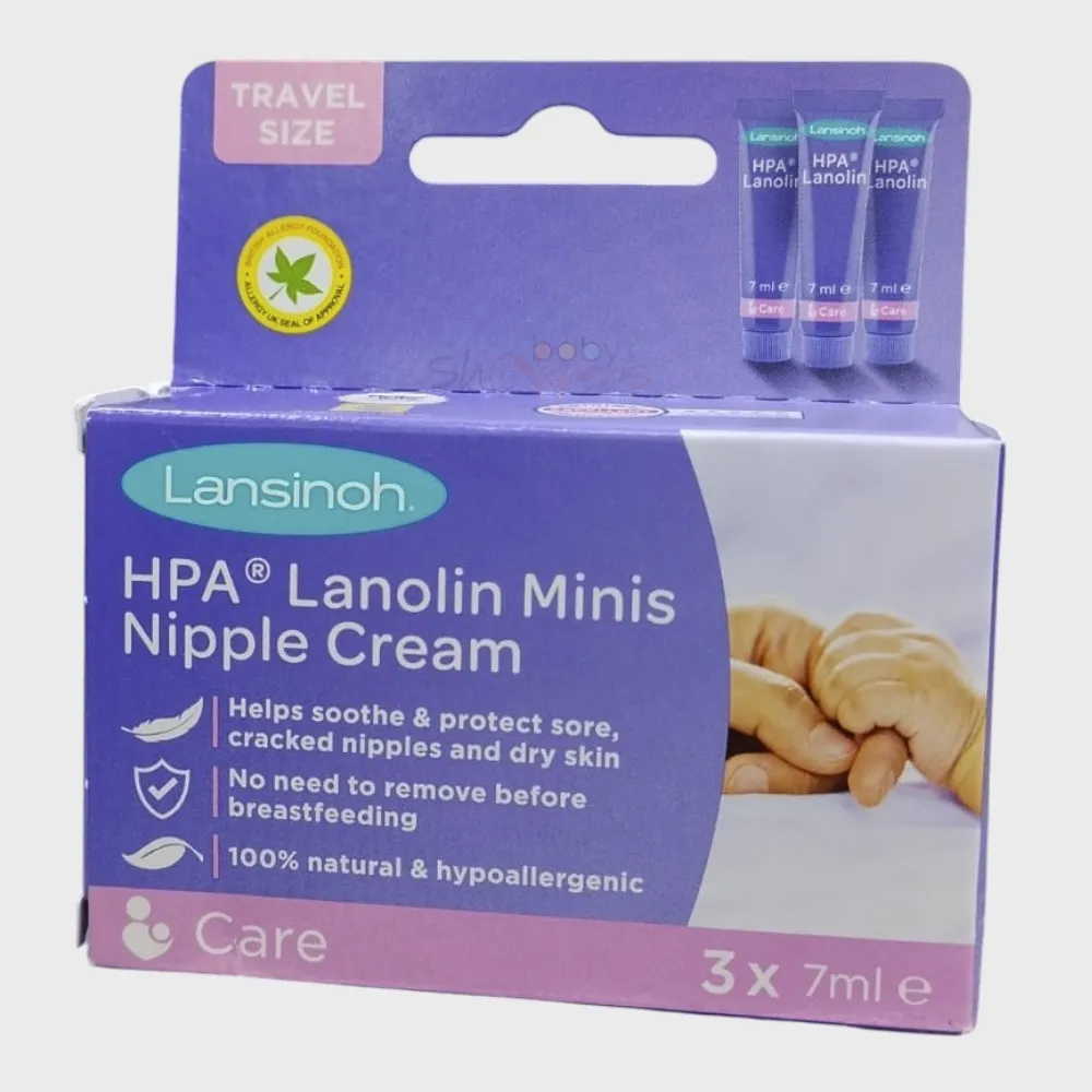 Lansinoh Lanolin Minis Nipple Cream 3 pack 7ml Lansinoh Lanolin Minis Nipple Cream 3 pack 7ml