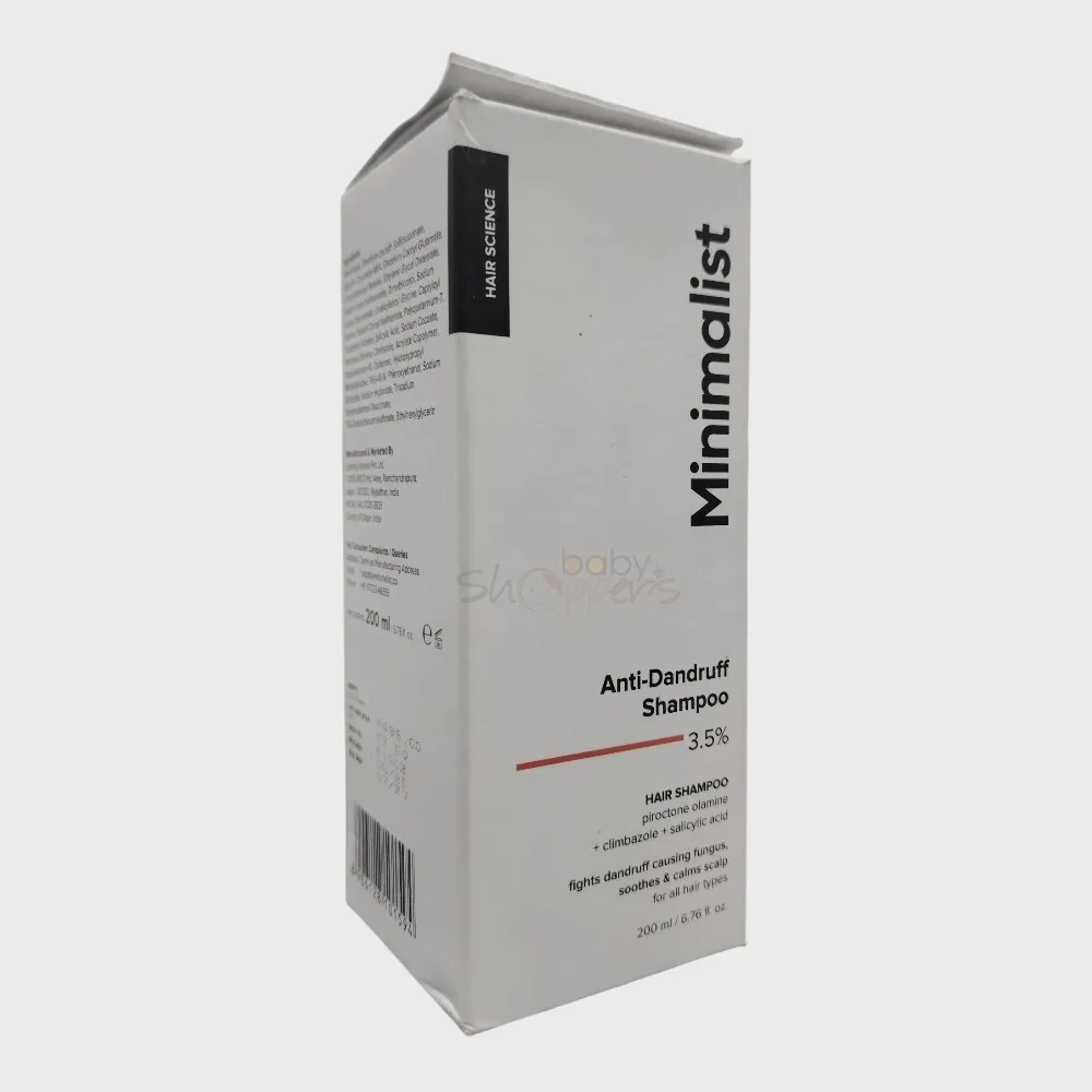Minimalist Anti-Dandruff Shampoo 200ml Minimalist Anti-Dandruff Shampoo 200ml