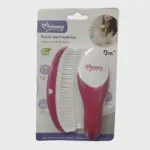 Momeasy Baby Brush & Comb Set – Soft Bristle Baby Hair Brush and Comb