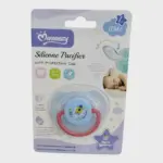 Momeasy Silicone Pacifier with Protective Cap 6M+