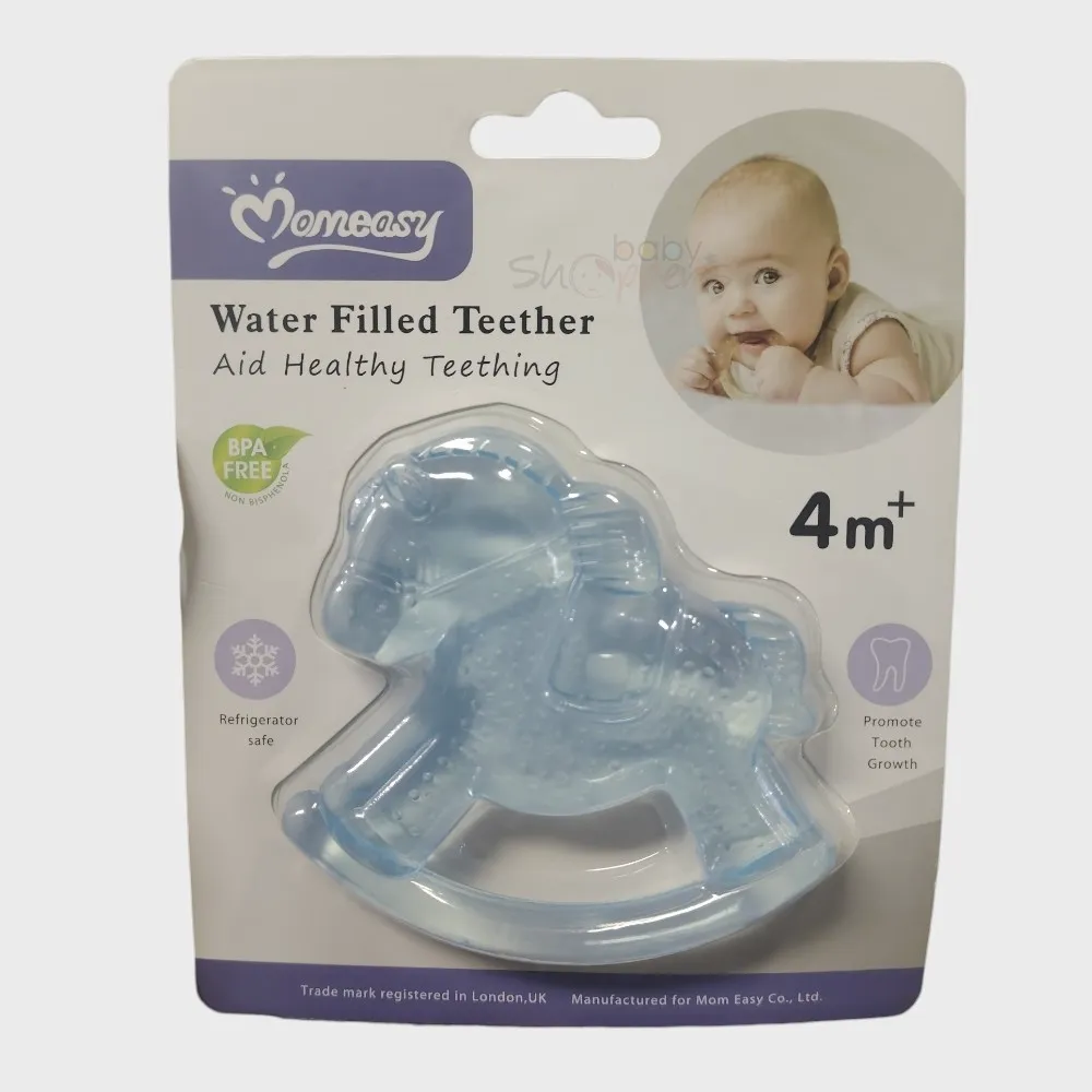 Momeasy blue water-filled teether 4m+ Momeasy blue water-filled teether 4m+
