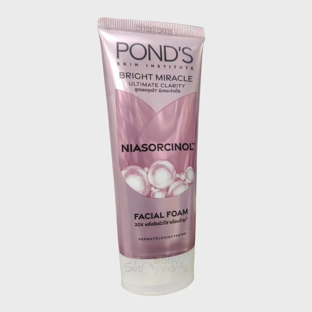 Pond's Bright Miracle Ultimate Clarity Niasorcinol Facial Foam 90ml Pond's Bright Miracle Ultimate Clarity Niasorcinol Facial Foam 90ml