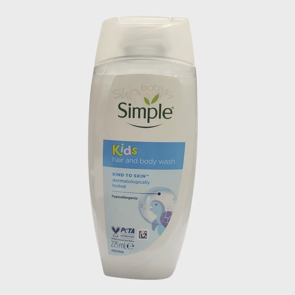 Simple Kids Hair & Body Wash 225ml Simple Kids Hair & Body Wash 225ml