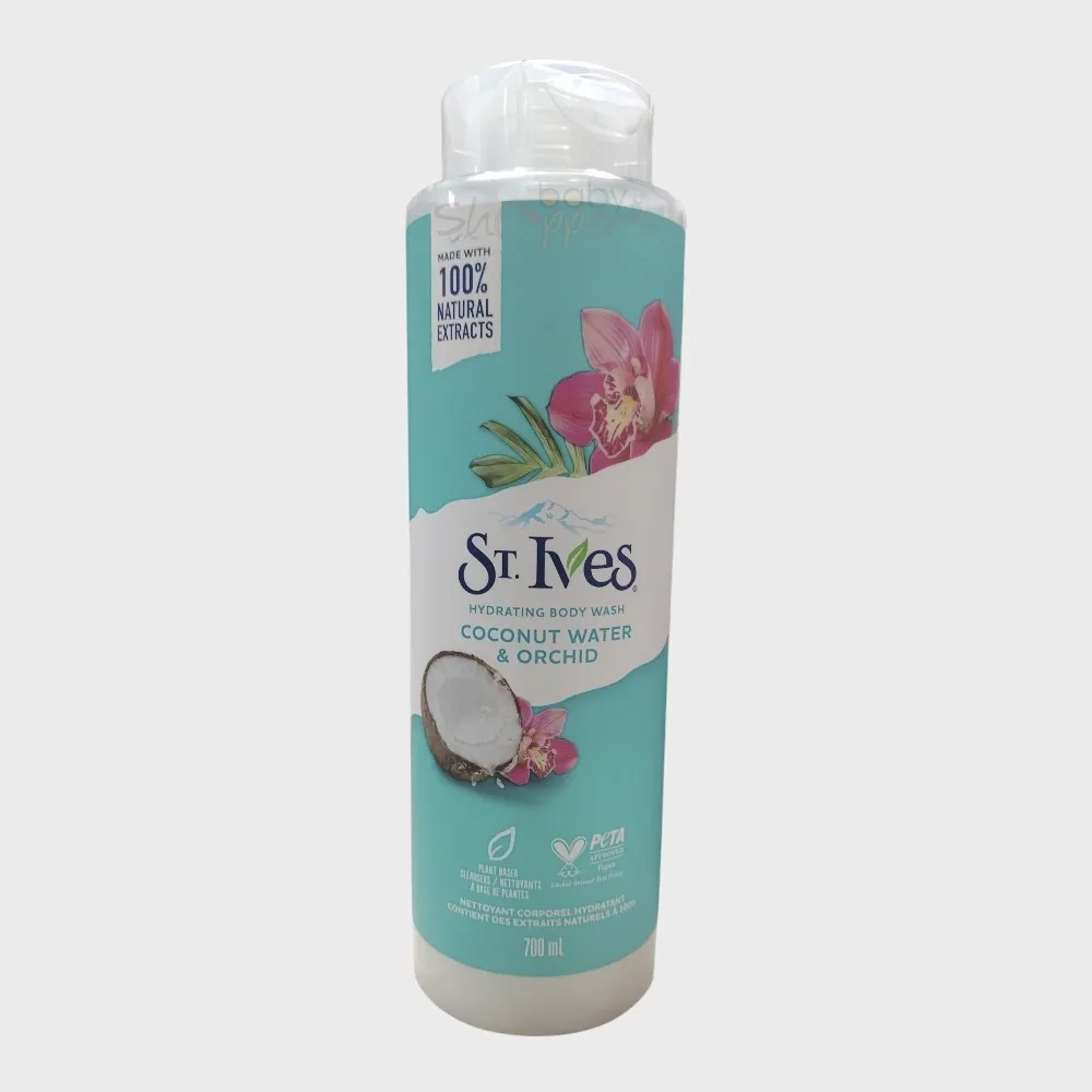 St.Ives Hydrating Body Wash with Coconut Water & Orchid scent 700ml St.Ives Hydrating Body Wash with Coconut Water & Orchid scent 700ml